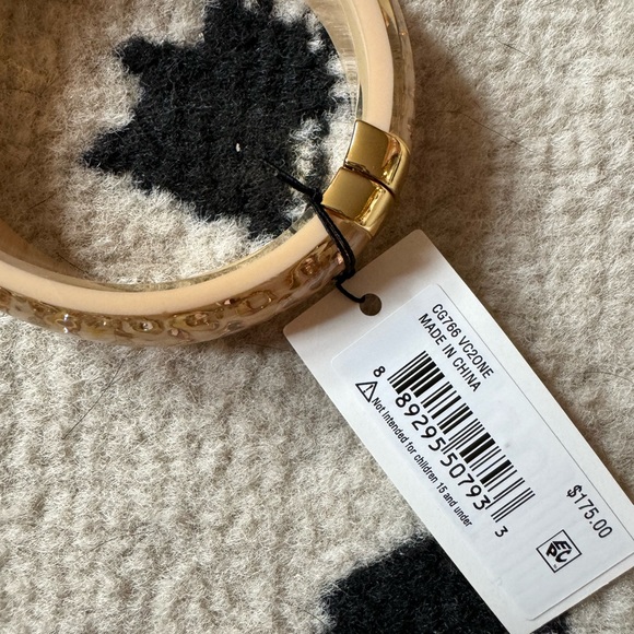 NWT Coach Bracelet in Gold Glitter Style - Picture 2 of 4